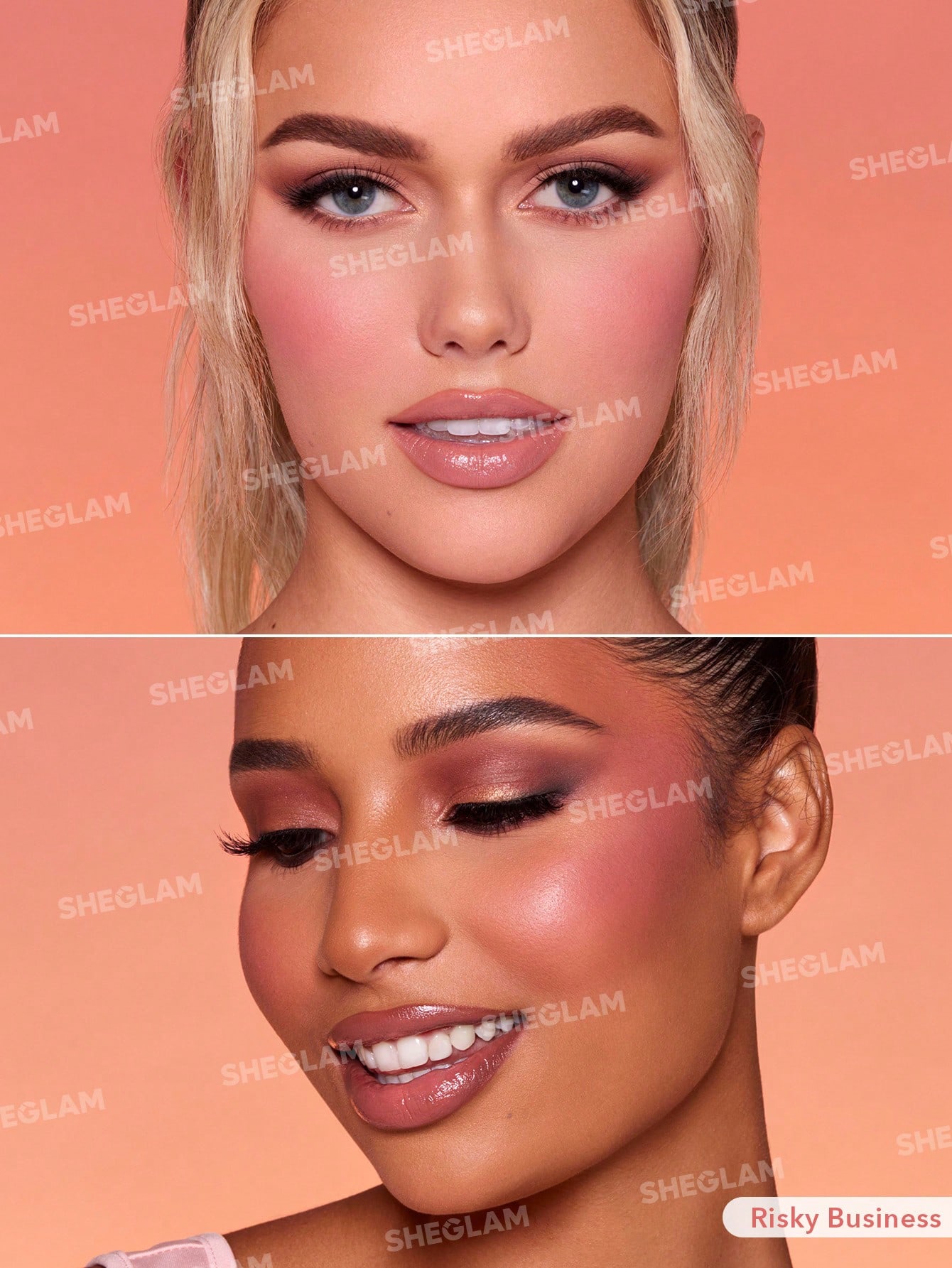 Sheglam Color Bloom Liquid Blush Matte Finish-Risky Business - Image 2