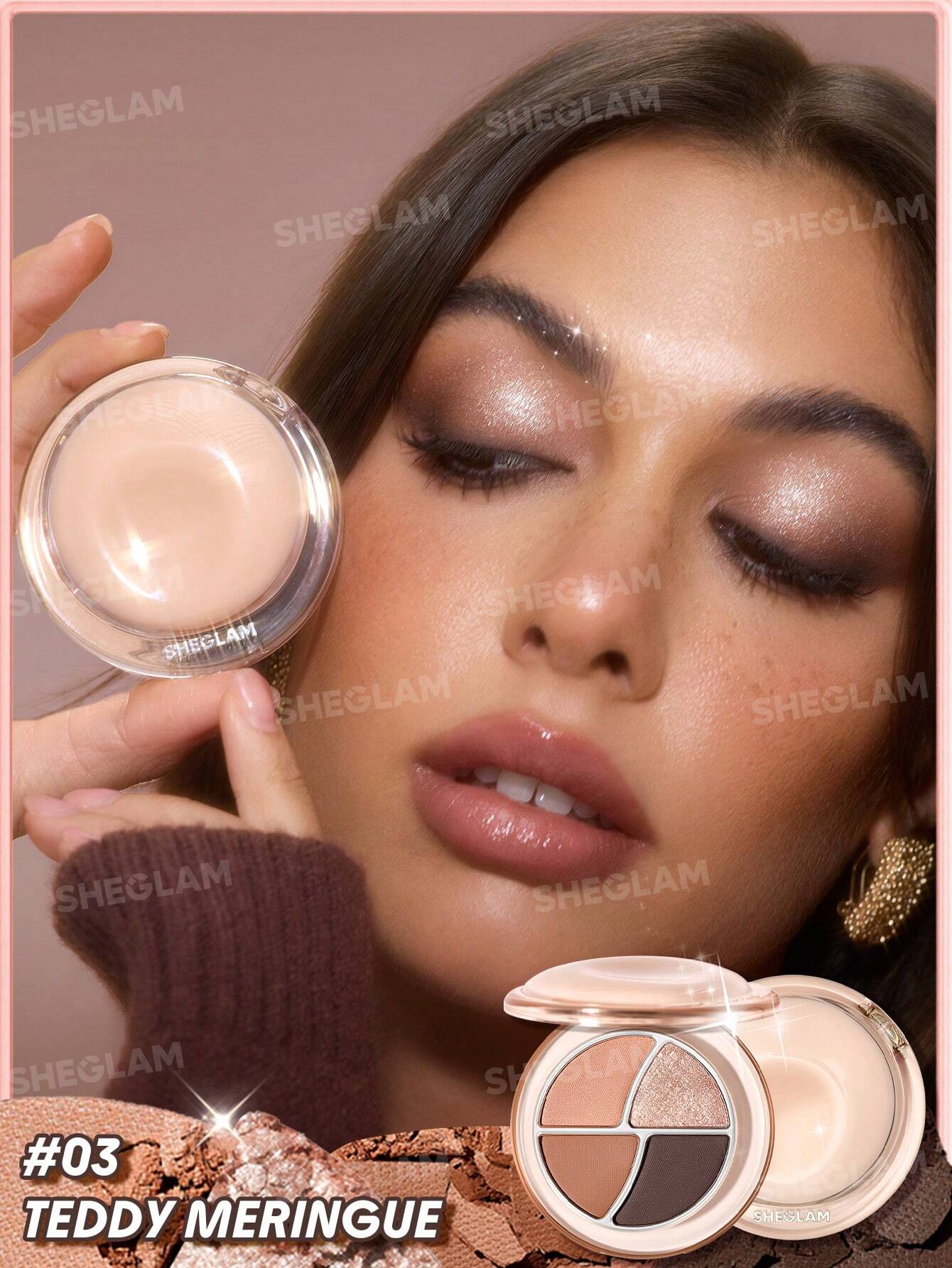 Sheglam Daydreamer Mini Palette-Teddy Meringue - Image 2