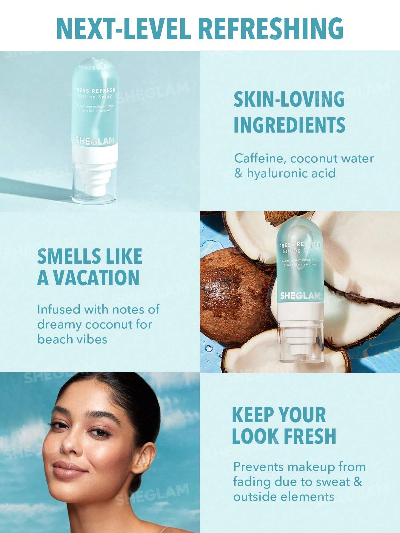 Sheglam Press Refresh Setting Spray - Image 2